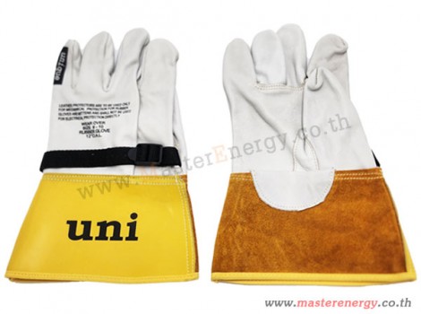 ถุงมือหนังแรงต่ำ uni